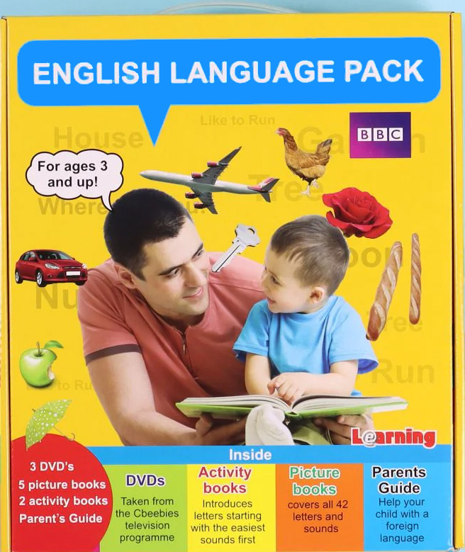 حقيبة تعليم الانجليزية للاطفال B B C
