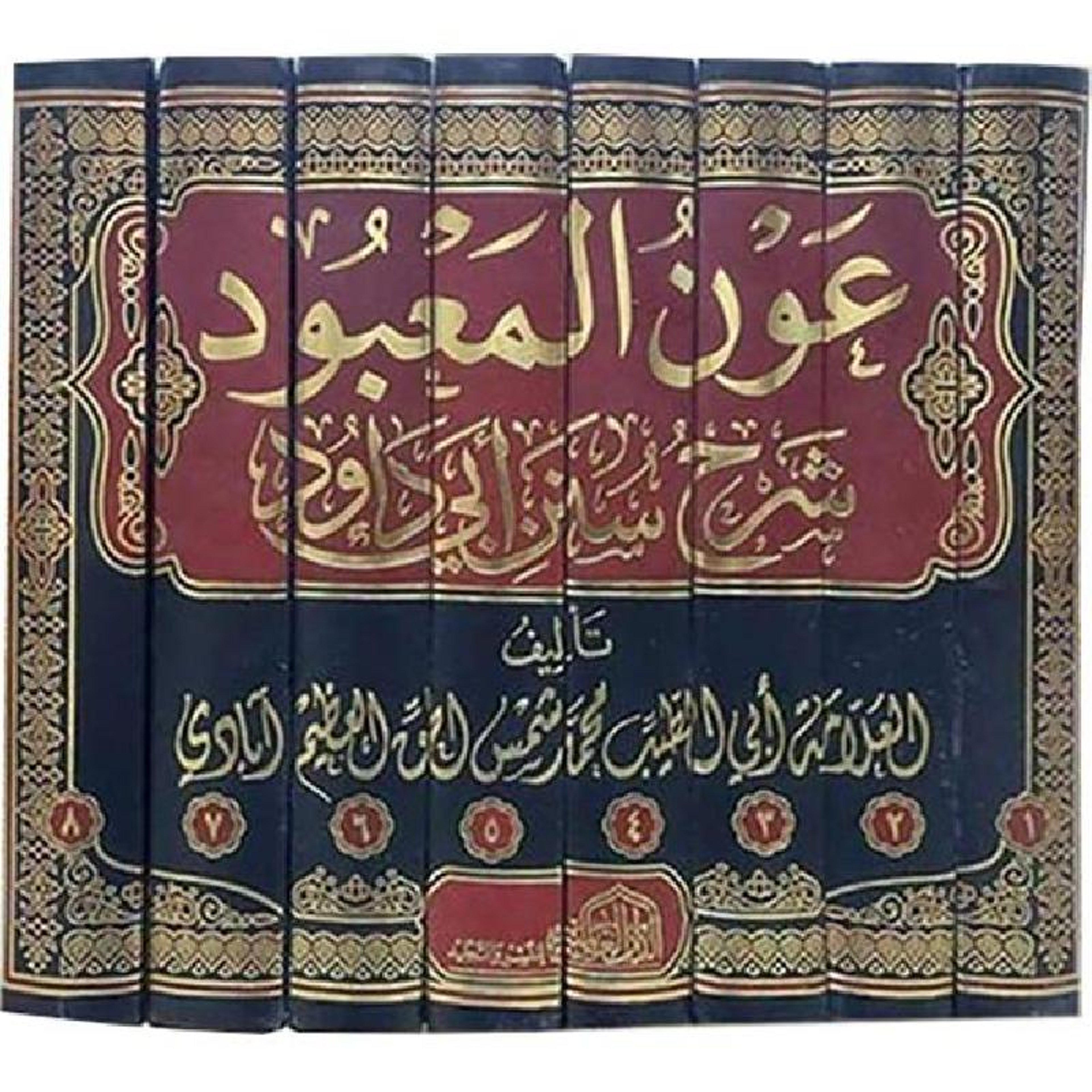 عون المعبود شرح سنن أبي داود 8/1 الدار العالمية