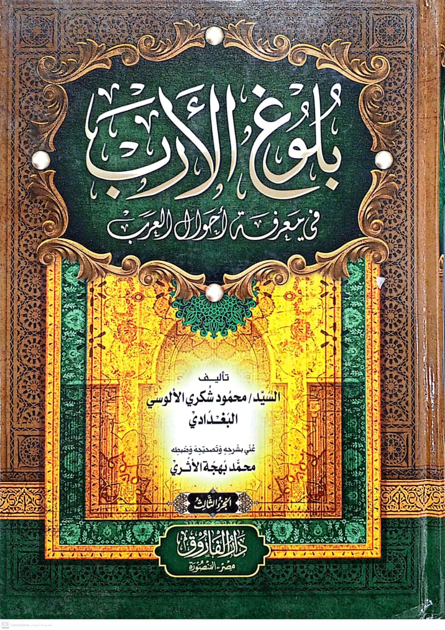 بلوغ الأرب في معرفة أحوال العرب 1/3