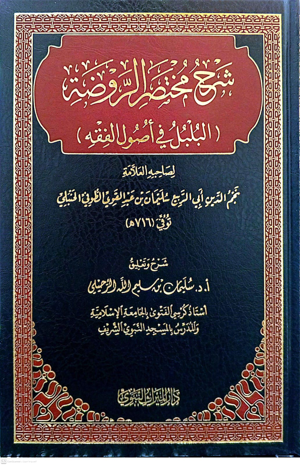 شرح مختصر الروضة البلبل في أصول الفقه